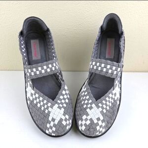 Bare Trap Ursula Woven Mary‎ Jane Wedge Shoes Women's Size 10 M, BearTrap, Shoes